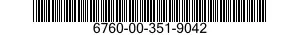 6760-00-351-9042  6760003519042 003519042