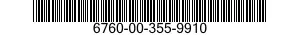 6760-00-355-9910  6760003559910 003559910