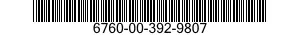 6760-00-392-9807  6760003929807 003929807