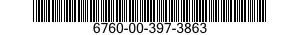 6760-00-397-3863  6760003973863 003973863
