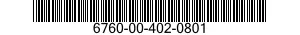 6760-00-402-0801  6760004020801 004020801