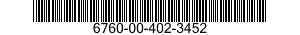 6760-00-402-3452  6760004023452 004023452