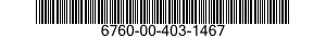 6760-00-403-1467  6760004031467 004031467