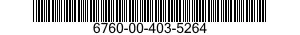 6760-00-403-5264  6760004035264 004035264