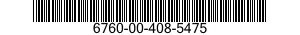 6760-00-408-5475  6760004085475 004085475