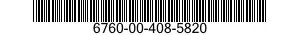 6760-00-408-5820  6760004085820 004085820