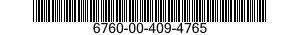 6760-00-409-4765  6760004094765 004094765