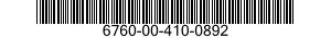 6760-00-410-0892 GUIDE,POLARIZER 6760004100892 004100892