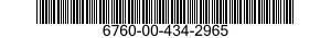 6760-00-434-2965  6760004342965 004342965