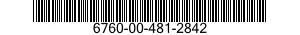 6760-00-481-2842  6760004812842 004812842