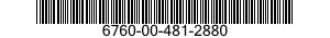 6760-00-481-2880  6760004812880 004812880