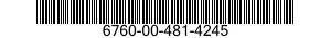 6760-00-481-4245  6760004814245 004814245