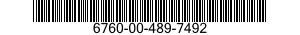 6760-00-489-7492  6760004897492 004897492
