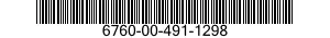 6760-00-491-1298  6760004911298 004911298