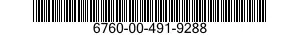 6760-00-491-9288  6760004919288 004919288