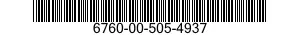 6760-00-505-4937  6760005054937 005054937