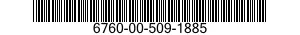 6760-00-509-1885  6760005091885 005091885