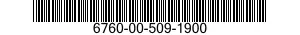 6760-00-509-1900  6760005091900 005091900