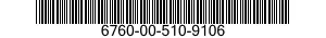 6760-00-510-9106  6760005109106 005109106