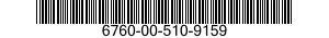 6760-00-510-9159  6760005109159 005109159