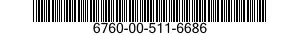 6760-00-511-6686  6760005116686 005116686