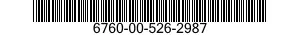 6760-00-526-2987  6760005262987 005262987