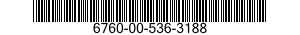 6760-00-536-3188  6760005363188 005363188