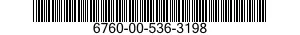6760-00-536-3198  6760005363198 005363198