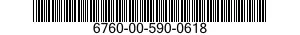 6760-00-590-0618  6760005900618 005900618