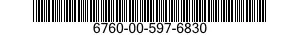 6760-00-597-6830  6760005976830 005976830