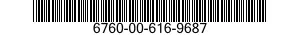 6760-00-616-9687  6760006169687 006169687