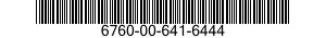 6760-00-641-6444  6760006416444 006416444