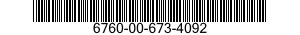 6760-00-673-4092  6760006734092 006734092