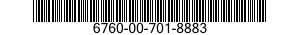 6760-00-701-8883  6760007018883 007018883