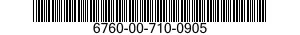 6760-00-710-0905  6760007100905 007100905