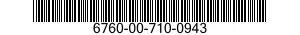 6760-00-710-0943  6760007100943 007100943