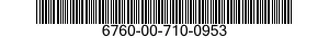 6760-00-710-0953  6760007100953 007100953