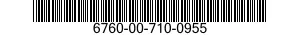 6760-00-710-0955  6760007100955 007100955