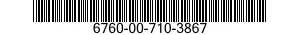 6760-00-710-3867  6760007103867 007103867