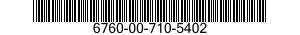 6760-00-710-5402  6760007105402 007105402