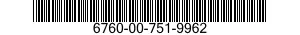 6760-00-751-9962  6760007519962 007519962
