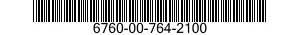 6760-00-764-2100  6760007642100 007642100