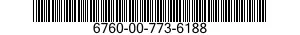 6760-00-773-6188  6760007736188 007736188