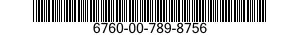 6760-00-789-8756  6760007898756 007898756