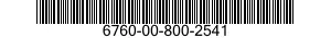 6760-00-800-2541  6760008002541 008002541