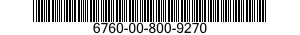 6760-00-800-9270  6760008009270 008009270