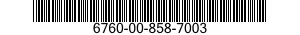6760-00-858-7003  6760008587003 008587003