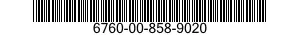 6760-00-858-9020  6760008589020 008589020