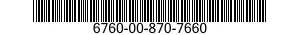 6760-00-870-7660  6760008707660 008707660