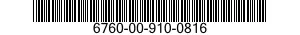 6760-00-910-0816  6760009100816 009100816